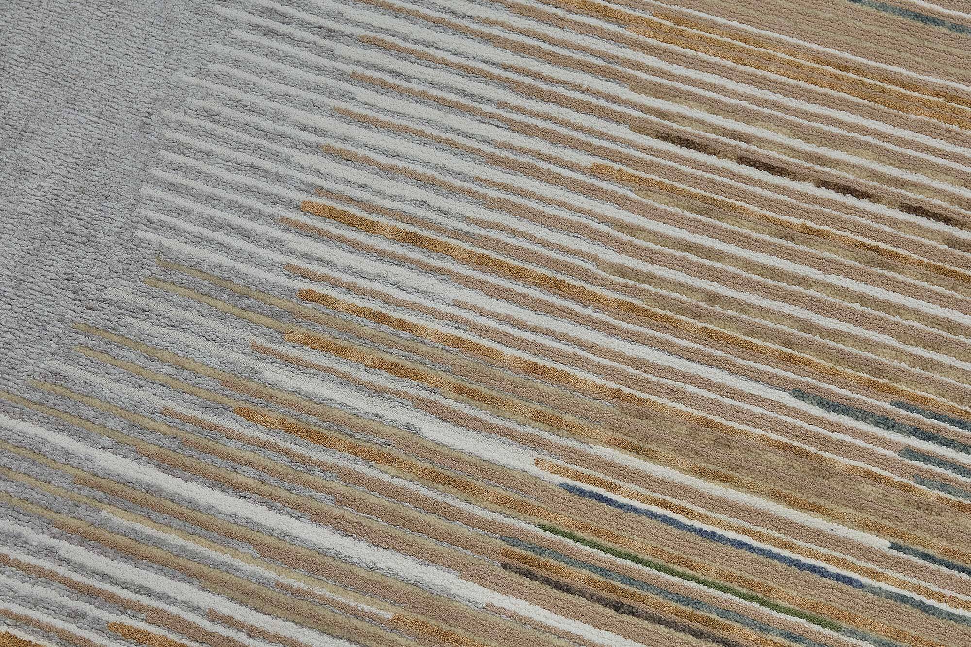 Turkish Handcrafted Loom Oushak Rug 91 cm x 307 cm