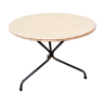 Rattan tripod coffee table