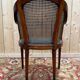 Caned office chair – Louis XVI style – Stained wood – 19th century