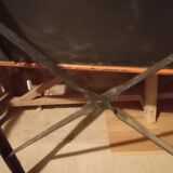 Iron folding table