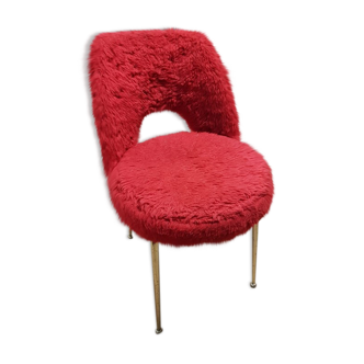 Fur design chair