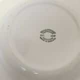 English Staffordshire soup plate