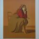Belle Roumaine, lithographie originale signée Gilles Sacksick