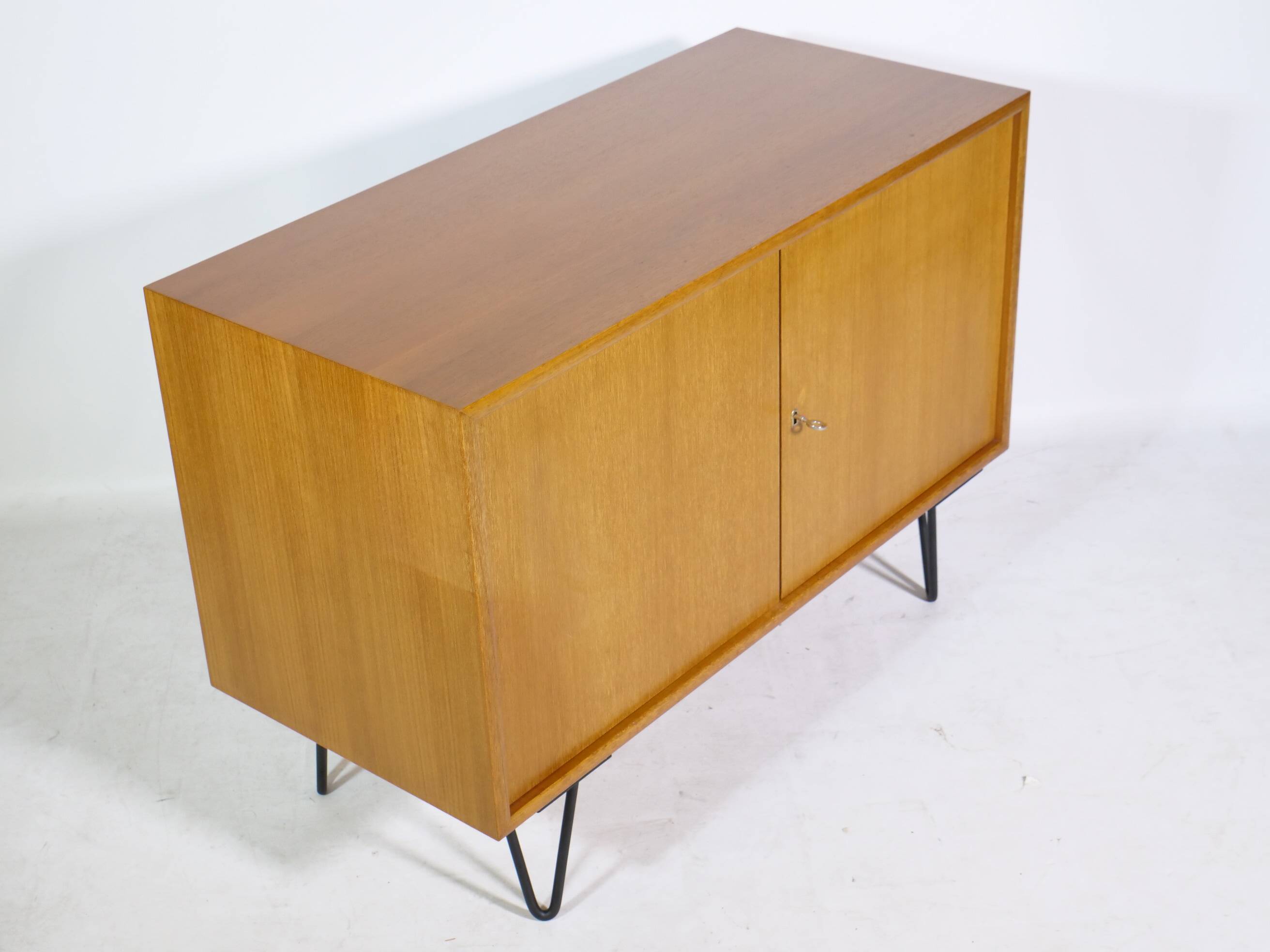 Teak sideboard vintage chest of drawers by WK Möbel, 1960s