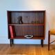 Bibliothèque scandinave basse vintage en teck « Ellen »