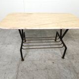 Vintage italian marble coffee table, 1950s