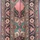 Tapis runner turc 409x70 cm laine tribal vintage