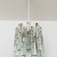 Austrian Ice Glass Chandelier by J.T. Kalmar