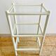 Off-white Bakelite shelf by Makio Hasuike for Gedy 1970