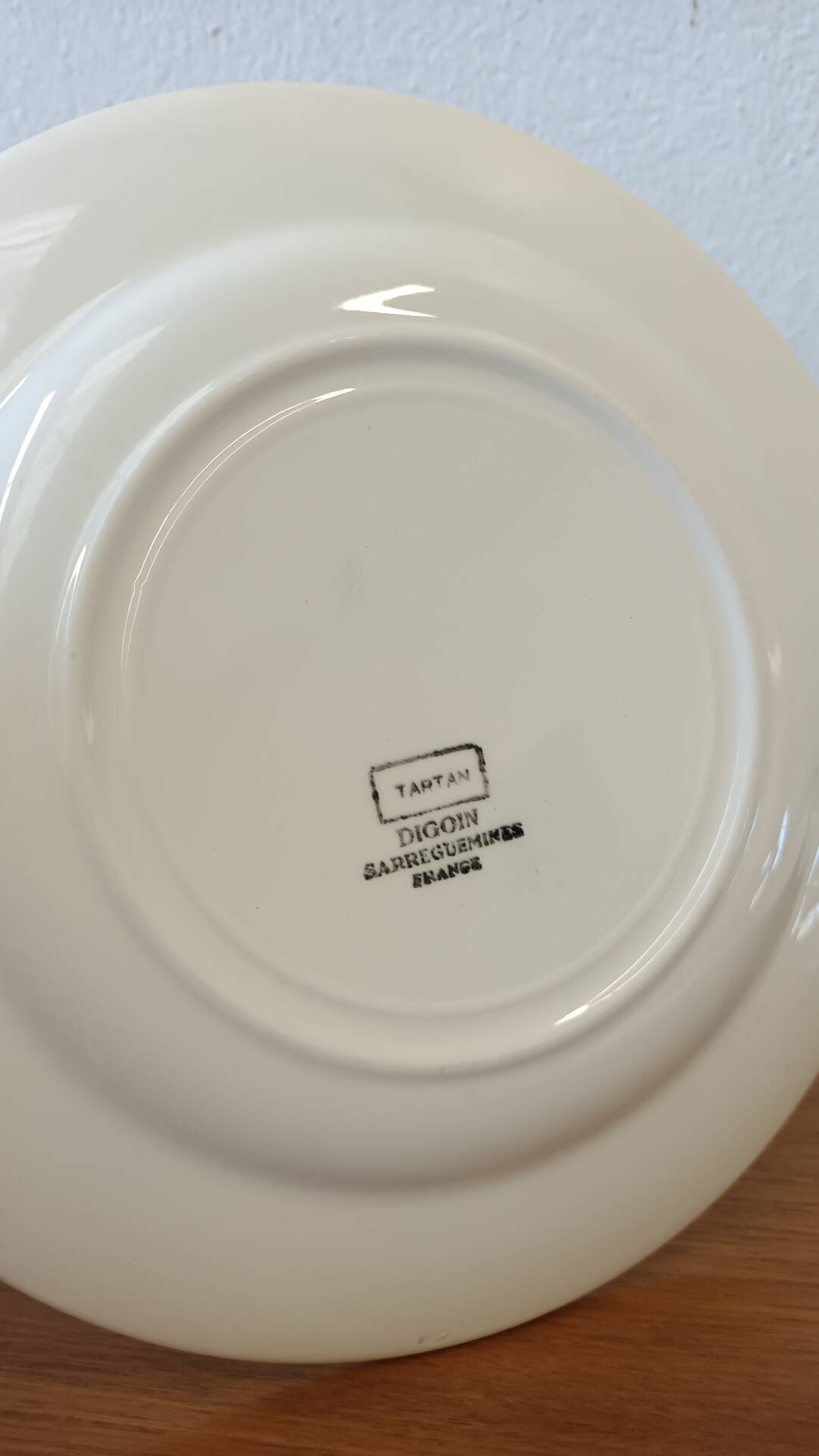 Dessert plates Sarreguemines