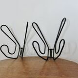 Paire de patères IKEA vintage années 80