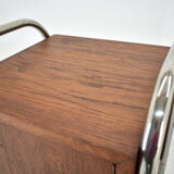 1940s Pair of Bauhaus Bedside Tables, Czechoslovakia