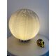 Lampe de table italienne en verre de Murano par SimoEng en brun clair