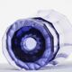 Czech Bohemian Hand Painted Amethist Crystal Goblet or Vase by Moser