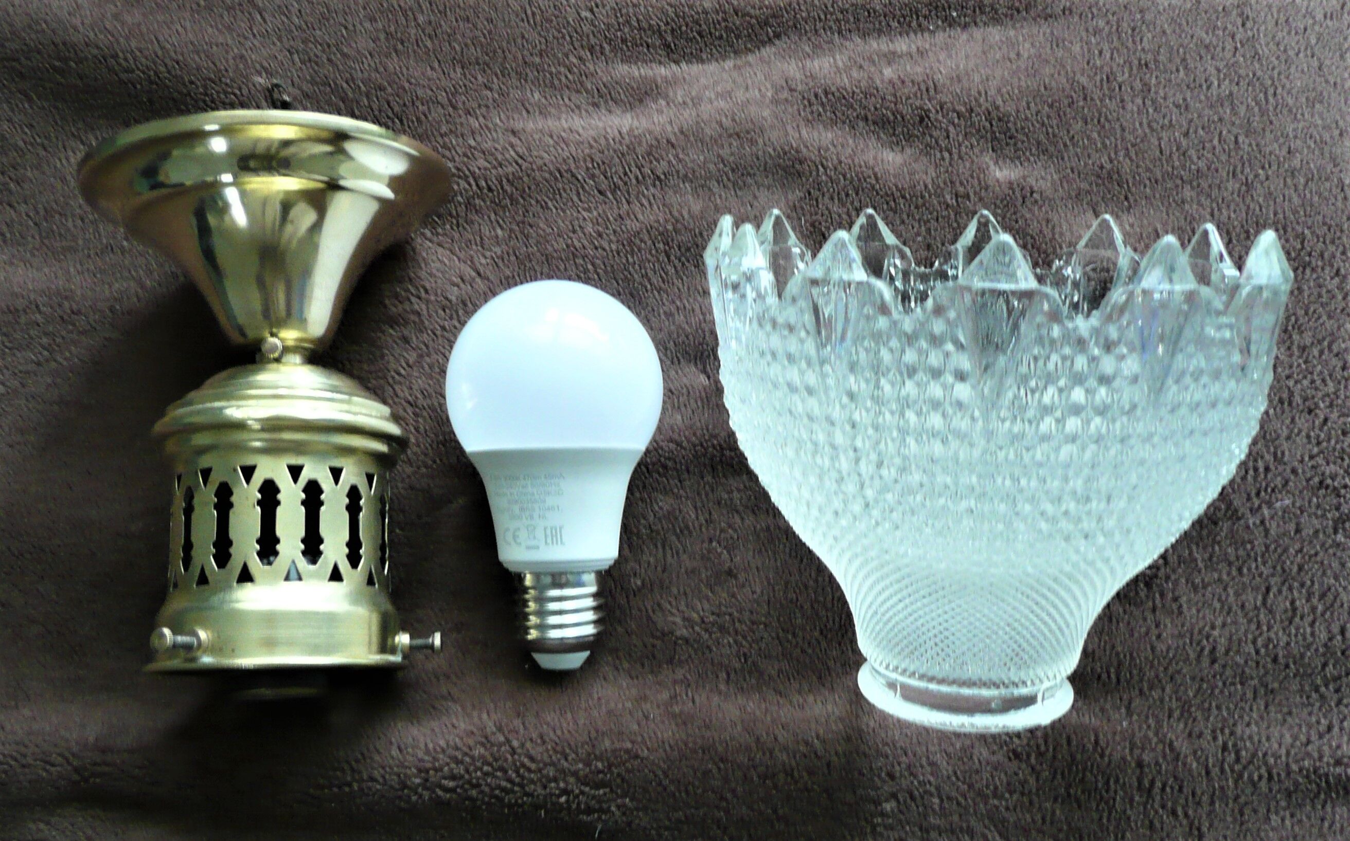 Plafonnier 1900 art nouveau holophane