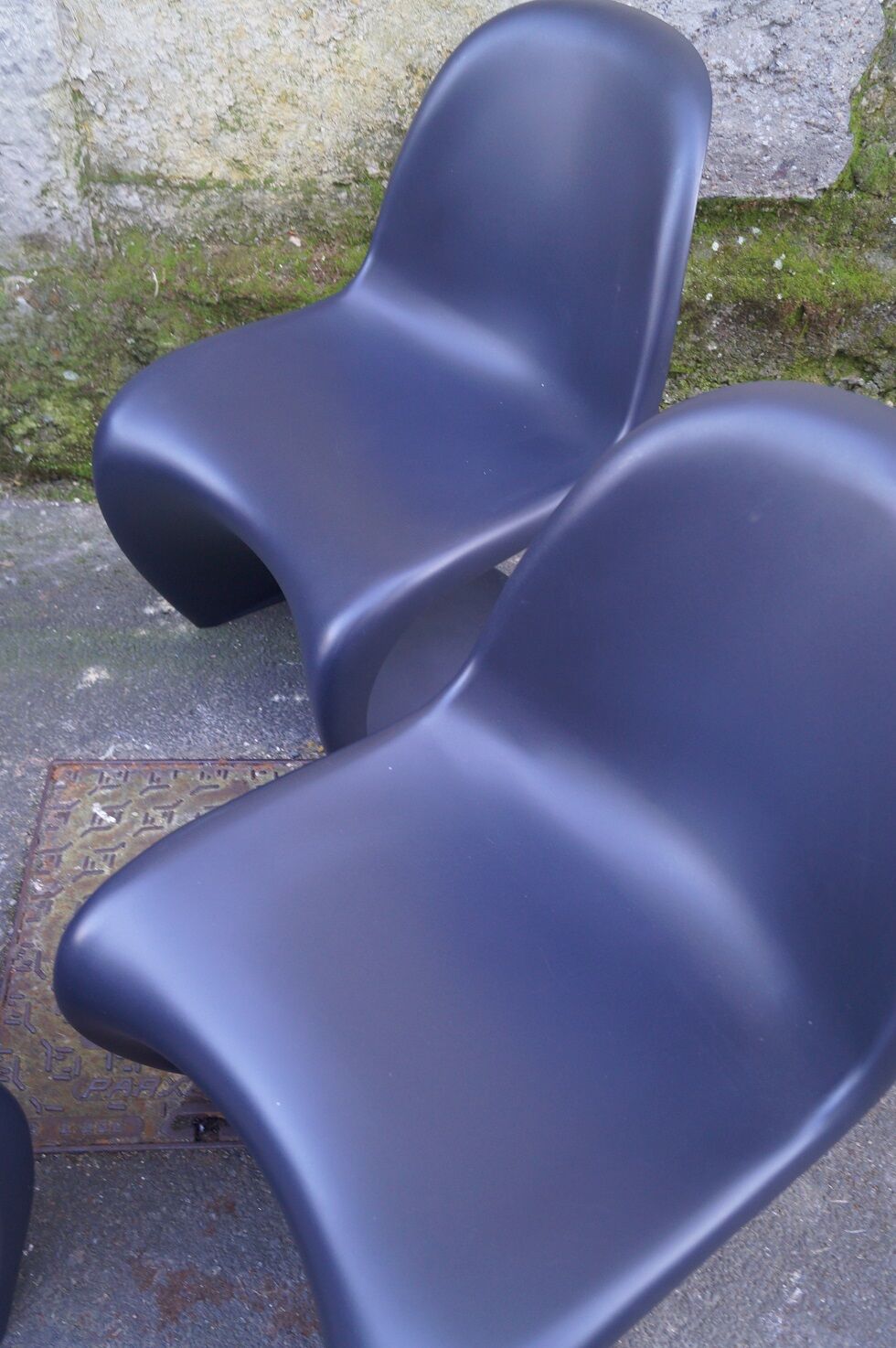 Verner Panton Vitra chairs set