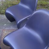 Verner Panton Vitra chairs set