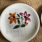 Series of 10 dessert plates