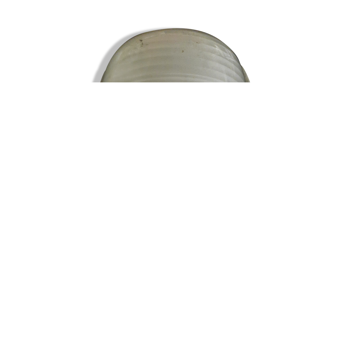 Holophanous cast iron wall lamp