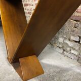 Art deco style console with 2 drawers