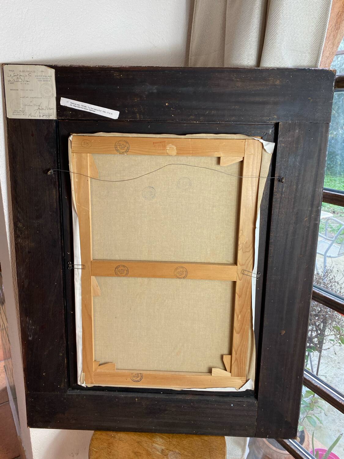 Oil on canvas, The Leap in Faith, Andrew Vicari