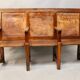 3 Seater Oak Church Bench