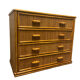 1970s rattan chest of drawers