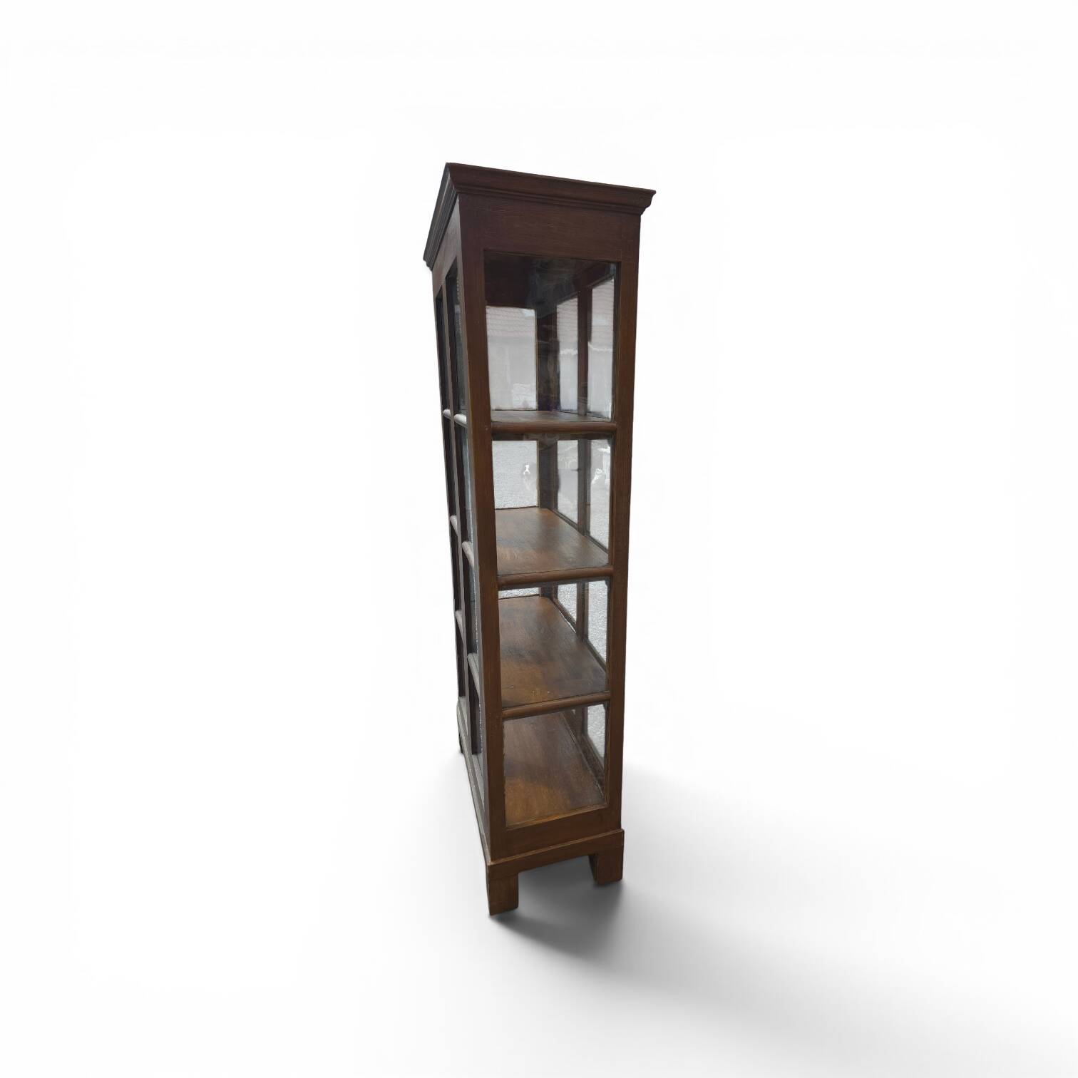 19th Century Pine Display Cabinet