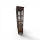 19th Century Pine Display Cabinet