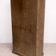 Carved wooden wardrobe and repoussé metal – Indian inspiration – 20th century