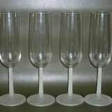 Large champagne flutes