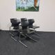 Vintage Flottoto tubular framed stacking chair