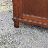 Parisian sideboard in solid oak and solid poplar early 20th century