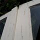 Oak arched bay window door H219xW267,5 small tiles