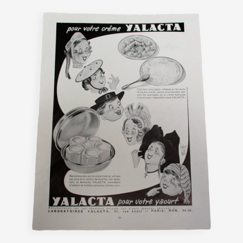 Old “Yalacta” and “Flowers of Holland” advertising from the 1950s