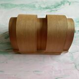 Mid-Century Modern Pine Veneer Wall Lamp by Translandia, Denmark 1960s