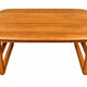 1960s 1970s Teak Coffee Table Side Table by Silkeborg Made in Denmark