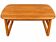 Table basse en teck des années 1960-1970, table d'appoint par Silkeborg, fabriquée au Danemark.
