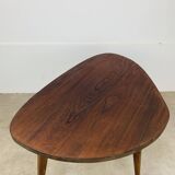 50s tripod coffee table with compass legs