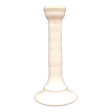White terracotta candle holder