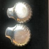 Christofle scallops in silver metal