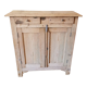 Buffet parisien vintage bois brut