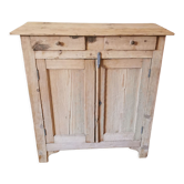Parisian sideboard vintage raw wood