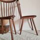 3 wooden trio bistro chairs No. 740 Baumann