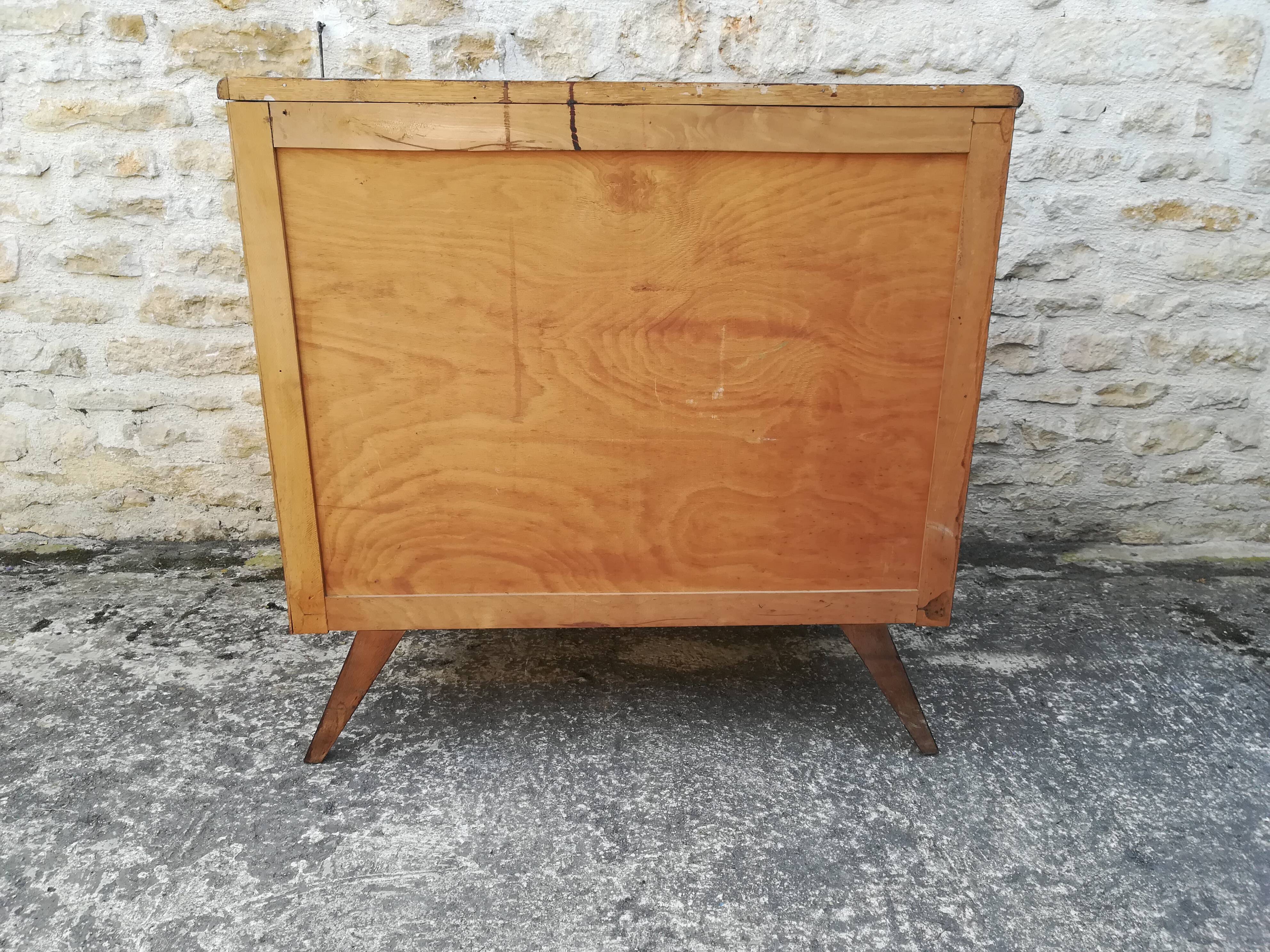 Vintage oak chest of drawers