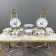 Service à thé/café 6 personnes en porcelaine de Haviland Limoges, XXe Siècle