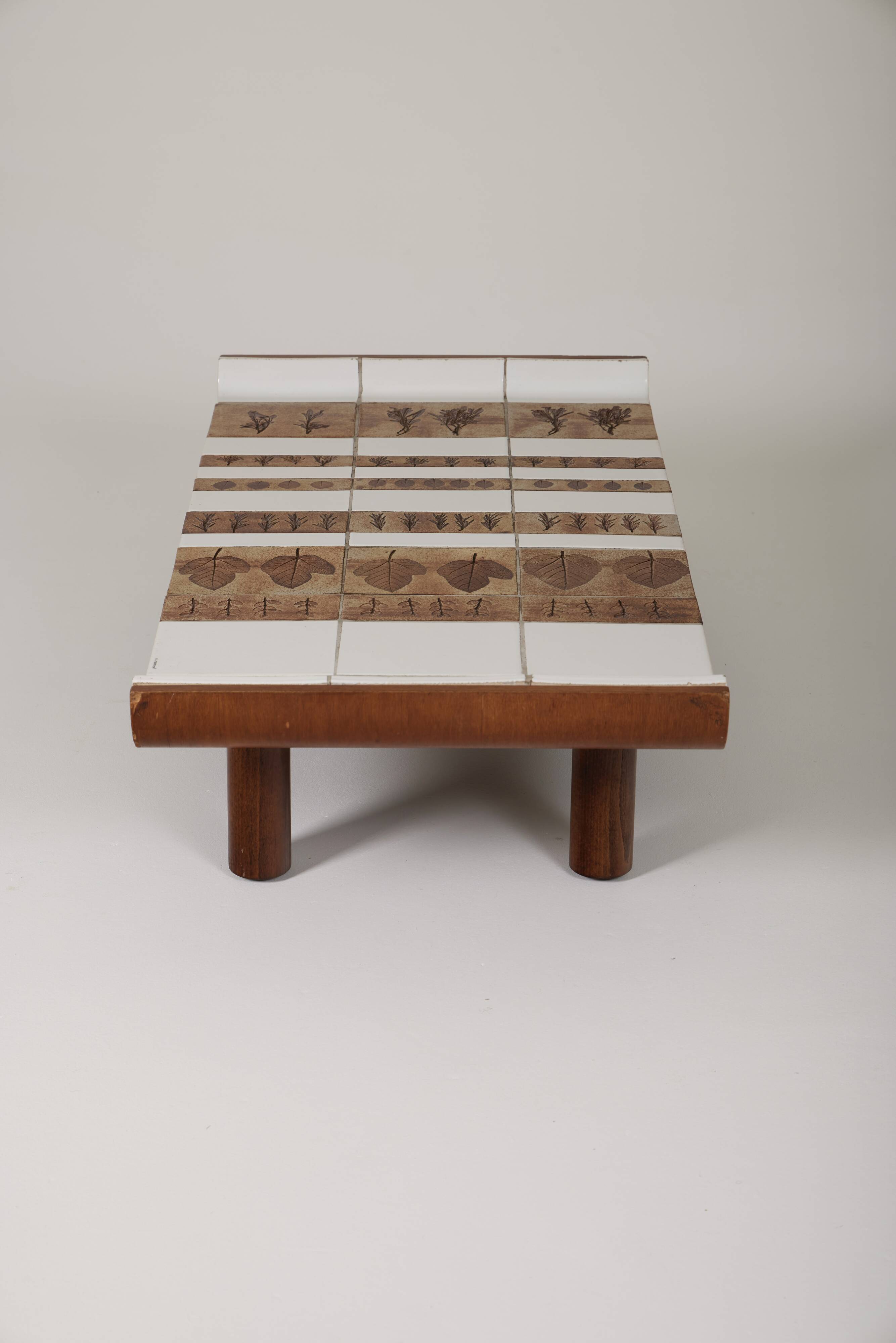 Coffee table Pagoda Roger Capron, 1960s