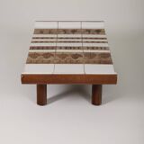 Coffee table Pagoda Roger Capron, 1960s