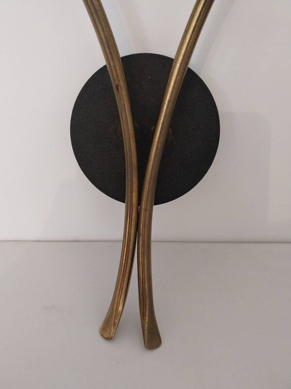 Applique tulipe murale