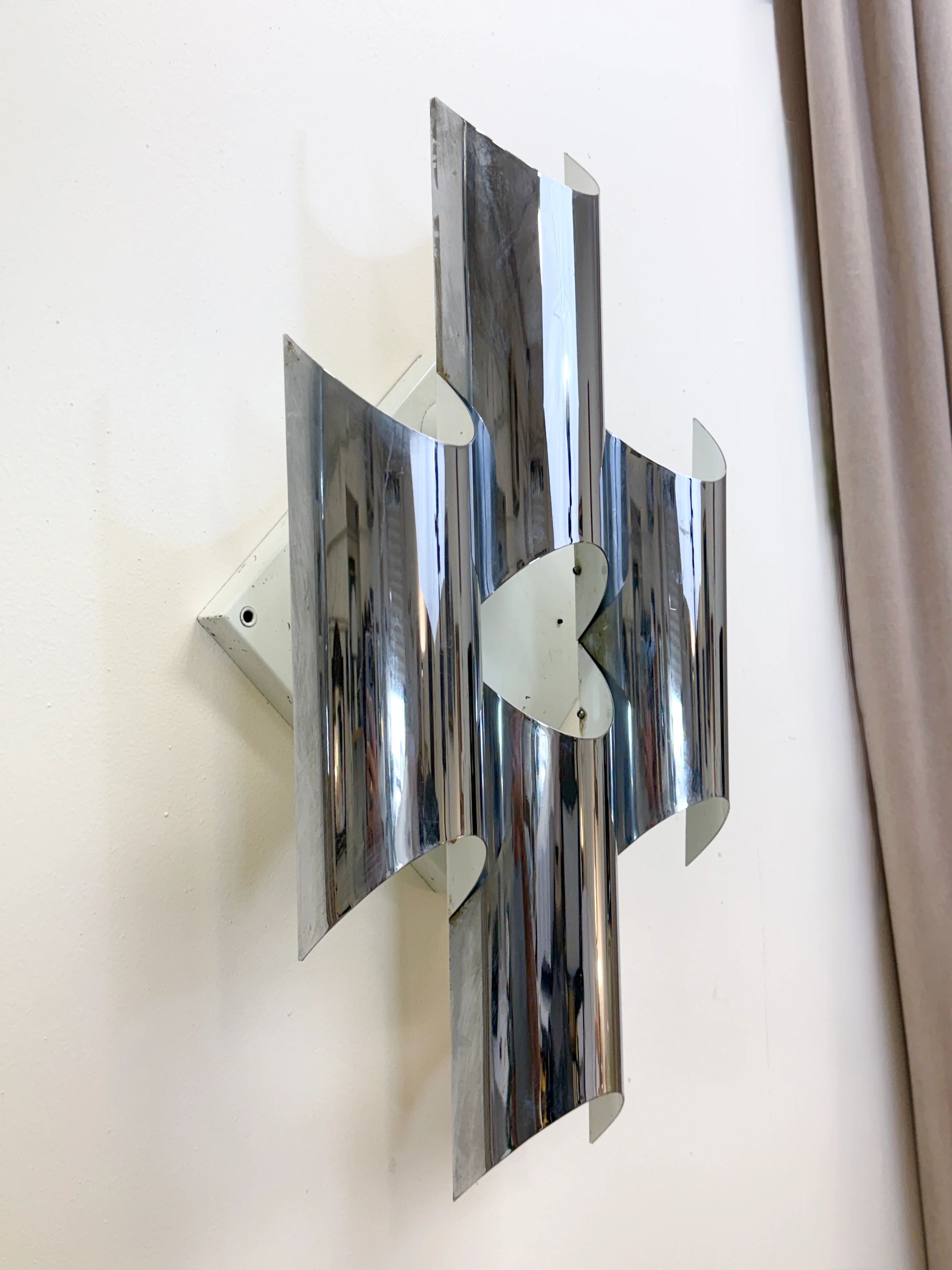 Wall lamp "Organ" – Raak Amsterdam, 1970s